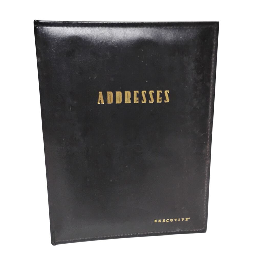 📖 Vintage Stuart Hall Address Book ✨ Retro Organizer